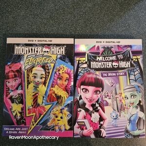 2 Monster High DVD Movies